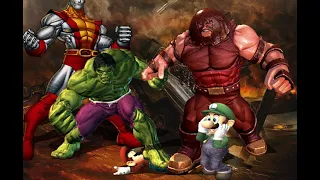 SUPER MARIO MEETS THE MOST POWERFUL MUTANTS !