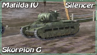 Skorpin G • Matilda IV • Silencer • WoT Blitz *SR