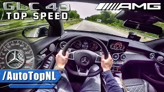 Mercedes GLC 43 AMG ACCELERATION & TOP SPEED AUTOBAHN POV by AutoTopNL