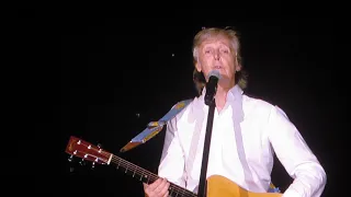 Paul McCartney sings "Blackbird" and tells a story about the song at Dodger Stadium 7-13-19