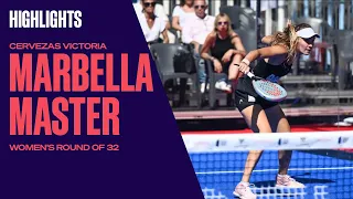 Round of 32 Court 2 3  🚺 Highlights | Cervezas Victoria Marbella Master 2022