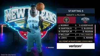 Denver Nuggets vs New Orleans Pelicans Full Game Highlights March 26 2021 | 2020-21 NBA Season
