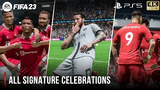 FIFA 23 | All Signature Celebrations