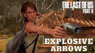 The Last of Us 2 - Brutal Combat Gameplay (Explosive Arrows)