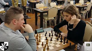 S. Alfimov (1000) vs M. Arzhanova (1498). Chess Fight Night. CFN. Rapid
