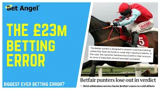 Betfair HUGE £600m betting error - Christmas Hurdle REFUSED payout explained