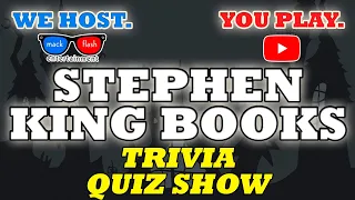 Play the "Stephen King Books" Quiz | Mack Flash Trivia