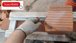 ALBAÑILERÍA herramienta para levantar pared👌👌 molde para pegar ladrillos.