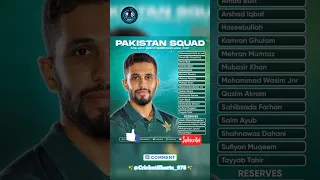 Pakistan announced squad for emerging Asia Cup 2023 | PAK v IND match date | Naseem Shah vs police