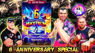 6 Years Of Slam Spectacle 🥳 • 6th Anniversary Special • New Profile Icon • WWE MAYHEM ♦️