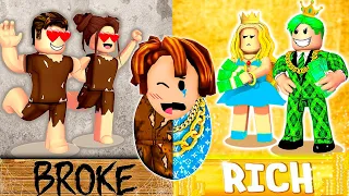 ROBLOX Brookhaven 🏡RP - FUNNY MOMENTS: Rich Family vs Poor Family: What Happened? | Avis Roblox