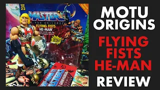 MOTU ORIGINS DLX FLYING FISTS HE-MAN REVIEW – A Smashing Good Time Guaranteed!