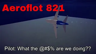 Aeroflot Flight 821 Crash Animation | Besiege Crash Animations