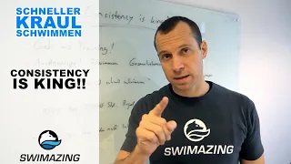 Schneller Kraulschwimmen: CONSISTENCY IS KING⚡! | SWIMAZING UNIVERSITY