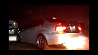 Supercharged 325i N52 Shooting Flames