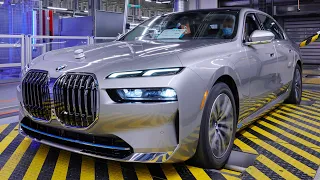 Новый BMW 7 Series 2023 - ПРОИЗВОДСТВЕННЫЙ завод в Германии (вот как он производится)