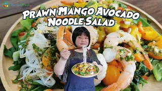 Prawn Mango & Avocado Noodle Salad