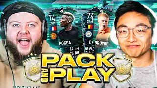 PRIME ICON UPGRADE! Silver Stars Pogba vs De Bruyne Pack & Play!!!