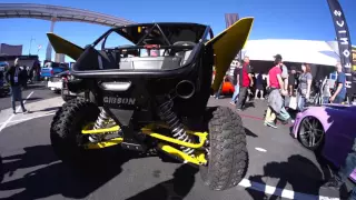 2016 Yamaha YXZ 1000R Side x Side Gibson Dual Exhaust - SEMA Best Powersports Product