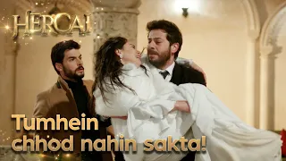 Azat, Elif ko bacha raha hai! - Hercai Urdu Episode 120