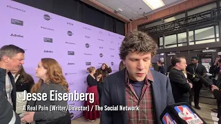 Jesse Eisenberg Interview | A Real Pain | Sundance 2024