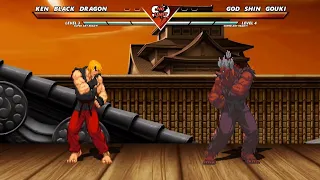 KEN BLACK DRAGON vs GOD SHIN GOUKI - Ultra insane fight❗