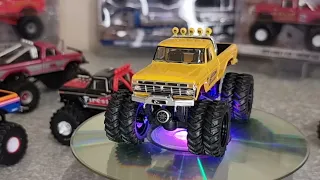 opening monster trucks from greenlight Kings of crunch bigfoot usa 1.