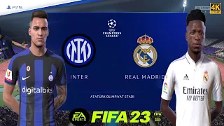 FIFA 23 PS5 - Real Madrid vs Inter Milan - UEFA Champions League Final | PS5™ Gameplay [4K60]