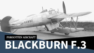 Blackburn F.3; Didn’t Even Get Off the Ground