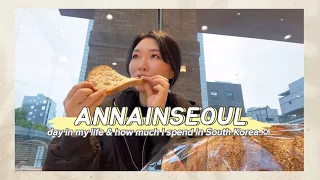[EP 1] day in my life & how much I spend living in South Korea 🇰🇷 | vlog