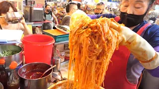 Bibim noodles / Kalguksu / Festival Noodles / Korean street food