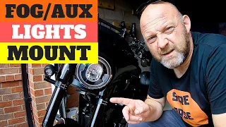 How To Mount Fog Aux Lights On A Harley Davidson