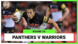 NRL Penrith Panthers v New Zealand Warriors | Round 24, 2022 | Full Match Replay