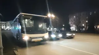 Автобус МАЗ 103.485 на маршруте 151 г. Псков