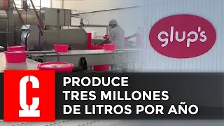 Así es la fábrica de helados Glup's