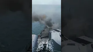 Live Fire in the Black Sea  AK 726 76mm, AK 630M, PK 16 chaffs 04