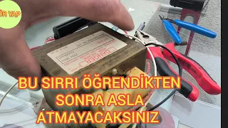 Bu sırrı öğrendikten sonra asla atmayacaksınız-Mikrodalga fırını Trafosu ne işe yarar.