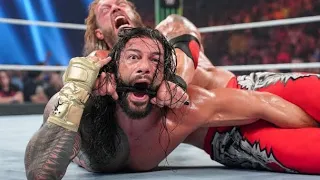 Roman Reigns Vs Edge Undisputed WWE Universal Heavyweight Championship Full Match #wwe #wrestlemania