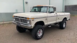 Walkaround 1975 Ford F-250 Ranger XLT 4WD