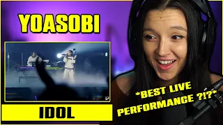 "More Energy Than A Duracell Bunny" YOASOBI「アイドル」(Idol) | FIRST TIME REACTION | Live YOASOBI Tour |