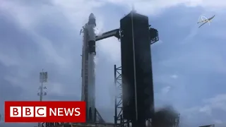 Watch: Nasa and SpaceX lift-off - BBC News