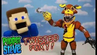 FNAF Twisted Ones TWISTED FOXY Toy Bootleg Funko Articulated Action Figures Five Nights at Freddy's