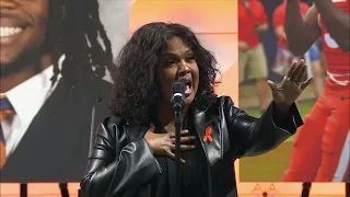 CeCe Winans performs Goodness of God at memorial for UVA football players