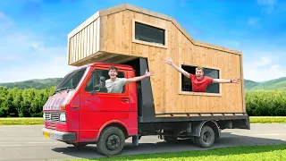 Wij Bouwen Een Tiny House Op Een Auto!