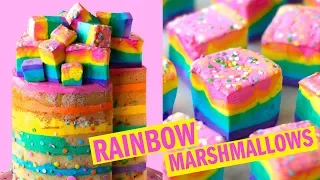 How To Make Rainbow Marshmallows! - The Scran Line
