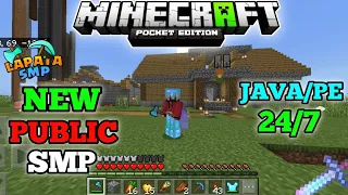 😍 MINECRAFT | 24/7 SURVIVAL SMP | FOR JAVA/PE  | ALWAYS ONLINE 🔥