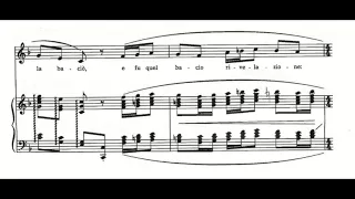 Chi il bel sogno di Doretta (La Rondine - G. Puccini) Score Animation