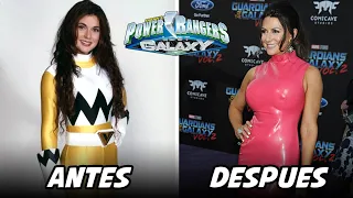 Power Rangers Lost Galaxy Antes y Despues