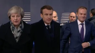 Sommet à Bruxelles: arrivée des dirigeants de l'UE