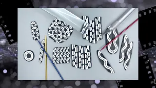 Zentangle Styled Polymer Clay Cane Tutorial: The "Beelight" Cane Variations (Part 2)